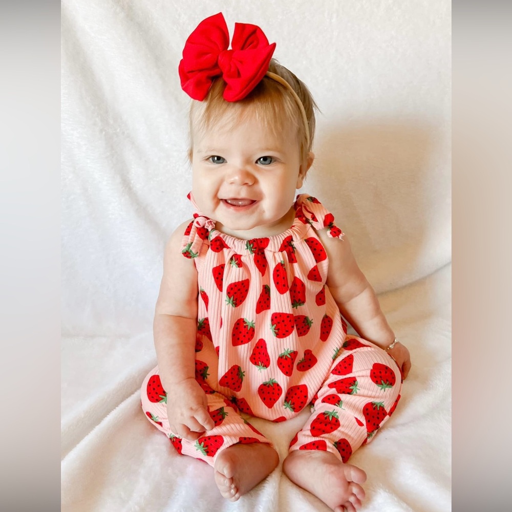 Strawberry Romper
